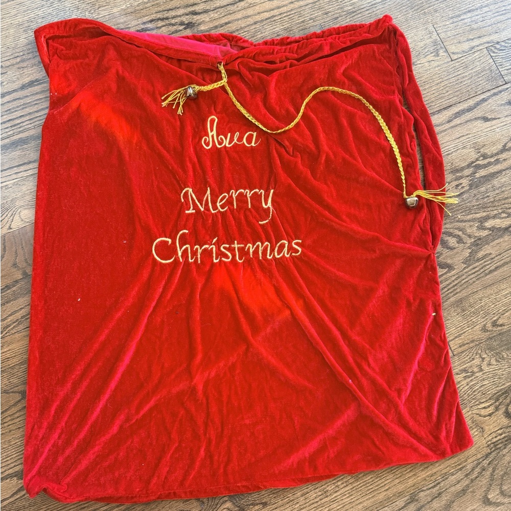 Red Christmas Santa Sack